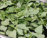 A picture of step 1 of Bajra Methi Paratha (Pearl Millet).