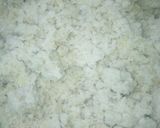 A picture of step 2 of Yam balls.