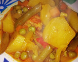 Foto del paso 5 de la receta: Costillas estofadas con verduras a la salsa italiana 😋😋💖