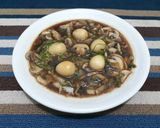 Foto langkah ke 5 dari resep Cah Jamur Lada Hitam.