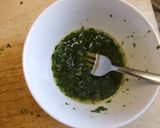 Foto del paso 2 de la receta Tomates, atún y aguacate con aceite de albahaca