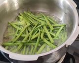 A picture of step 4 of Gvar Dhokli Sabzi.