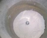 A picture of step 3 of Rice flour Laduu.