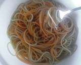 Tejszínes-cukkinis spagetti recept lépés 1 foto