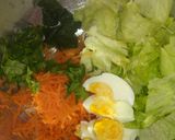 Foto del paso 1 de la receta: Ensalada con huevo