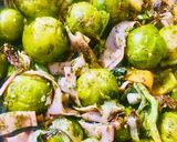 Foto del paso 5 de la receta: REPOLLITOS DE BRUSELAS SALTEADOS 😋🤗👌