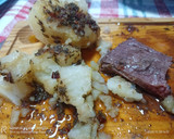 Foto del paso 6 de la receta: Parrilla de carne a la brasa (entrañas, panceta, lomo, morcilla)