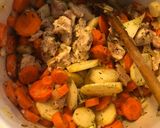 Tárkonyos csirkeragu leves recept fázis 1 fotója