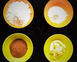 Foto langkah ke 1 dari resep Cookies Teflon Empat Bahan (TANPA telur) 🍪.