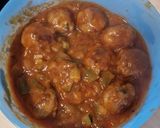 Foto del paso 4 de la receta: 2 recetas en 1. Galets y albóndigas en salsa