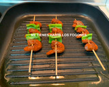 Foto del paso 3 de la receta: Brochetas de langostinos