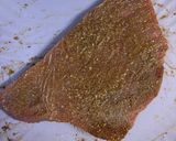 A picture of step 1 of Tuna fillet on a grill pan.
