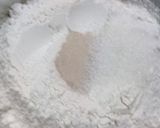 A picture of step 1 of Pizza Dough without egg.