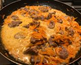 Foto del paso 3 de la receta: Carne a la crema de zanahoria, muy fácil y rápido!! Solo 3 ingredientes