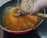 A picture of step 4 of Veg Kolhapuri.