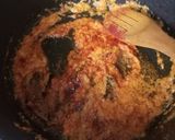A picture of step 2 of Paneer tikka with gravy.