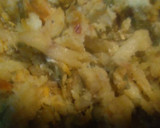 Foto del paso 6 de la receta: Revuelto de papas fritas zapallitos y cebolla fácil y delicioso