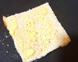 A picture of step 2 of Scrambled Egg Toast.