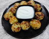 A picture of step 2 of Sabudana appam.