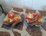 Foto del paso 9 de la receta: Tomates rellenos con atún y puré 🍅🍅