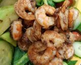 A picture of step 7 of My Garlic & Chilli Buttered King Prawns 😀.
