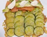 Foto del paso 5 de la receta: Sándwich de calabacín, salmón y queso emmental