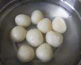 A picture of step 2 of Colorful Rasgullas.