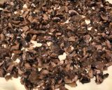 Une image de l'étape 3 de Tarte champignons et fromage de chèvre (saint Maure).