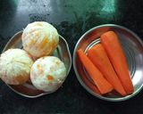 ઓરેન્જ કેરેટ જ્યૂસ (Orange Carrot Juice Recipe In Gujarati) રેસીપી સ્ટેપ1ફોટો