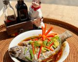 Hình bước làm 2 của món Cá diêu hồng hấp nước tương