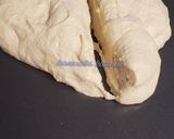 A picture of step 2 of Leopard bread.