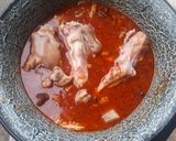 Pacalpörkölt körömmel és csülökkel recept fázis 3 fotója