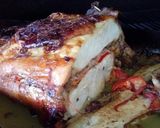 Foto del paso 7 de la receta: Pavo deshuesado al horno con salsa de vino y coñac