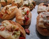 A picture of step 8 of Various baguettes for breakfast.
