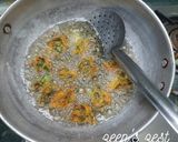 A picture of step 2 of Radish Leaves and Onion Fritters.