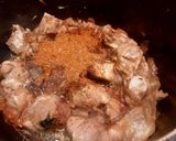 A picture of step 2 of Mutton Pepper Masala (Chevon Pepper Masala).
