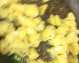 A picture of step 3 of Farali jeera aloo.