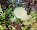 Foto del paso 5 de la receta: Ensalada de brotes con vinagreta de crema de naranja