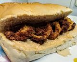 Foto del paso 3 de la receta: BOCADILLO 🥖De Anillos de Calamar a la Romana con Mozzarella.😋