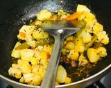 A picture of step 5 of Simple Sunday Breakfast/Brunch in typical Bengali Households.