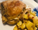 Foto del paso 4 de la receta: Pollo a la cacerola con papas