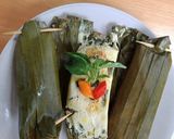 Foto langkah ke 7 dari resep Pepes Tahu Kemangi.