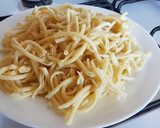 Foto del paso 1 de la receta: Fideos y albahaca