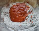 A picture of step 2 of Gajar-Aloo Paratha.