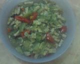Foto langkah ke 4 dari resep Tumis pare tempe pedas.
