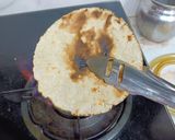 A picture of step 4 of Bajra Rotla.