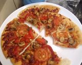 A picture of step 2 of Pizza 🍕 🍕. Airfyer.
