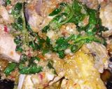 Foto langkah ke 5 dari resep Pepes Ayam Pedas Kemangi.