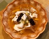 A picture of step 5 of Tortilla Soup.