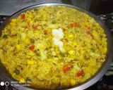 A picture of step 1 of Dal,veggies khichri.